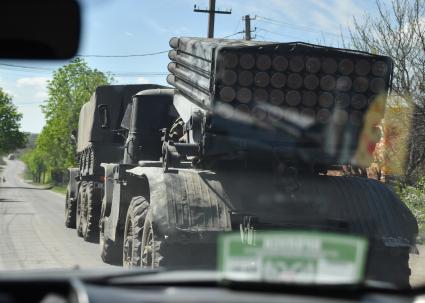 Донецкая область. г.Мариуполь. Военная техника.