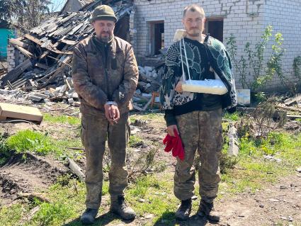 Харьковская область. Бойцы ВСУ, попавшие в плен под Большой Камышевахой.