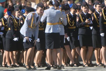 Екатеринбург. Перед началом военного парада в честь 77-й годовщины Победы в Великой Отечественной войне