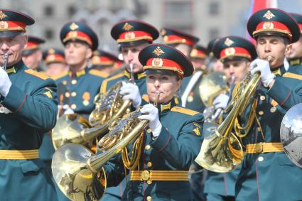 Москва. Военный парад, посвященный 77-й годовщине Победы в Великой Отечественной войне.