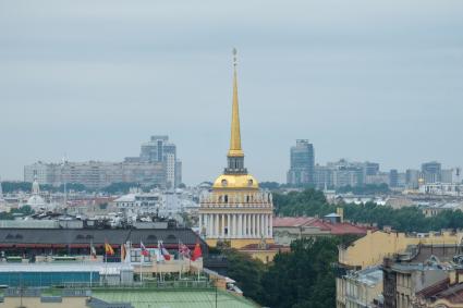 Санкт-Петербург. Шпиль Адмиралтейства.