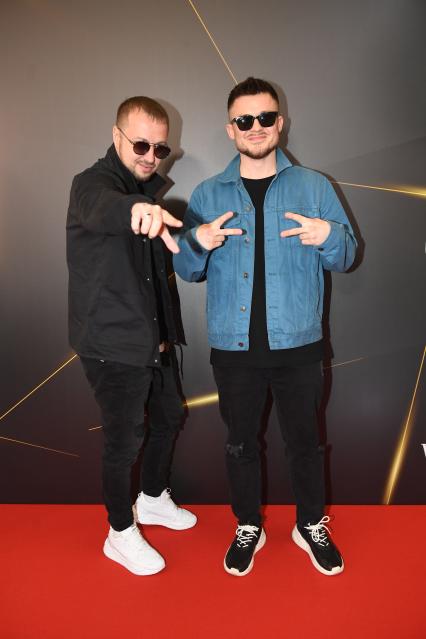 Москва. Группа Galibri & Mavik на церемонии вручения музыкальной премии`Жара Music Awards` в концертном зале `Крокус Сити Холл`.