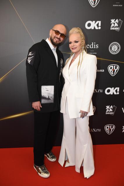Москва. Певица Лариса Долина на церемонии вручения музыкальной премии`Жара Music Awards` в концертном зале `Крокус Сити Холл`.