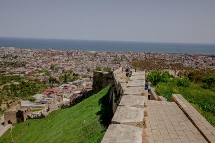 Дагестан, Дербент. Вид на город.