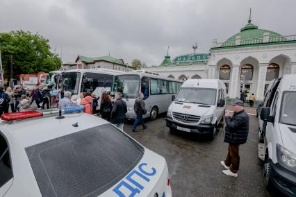 Республика Адыгея, Майкоп. Железнодорожный вокзал.