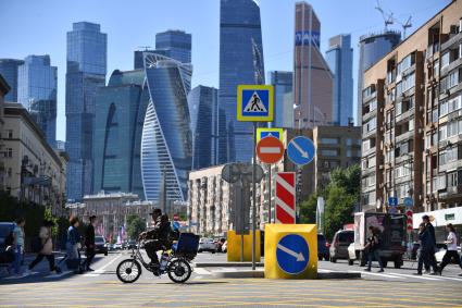 Москва. Большая Дорогомиловская улица.