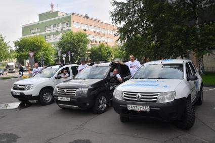 Московская область. Участники автопробега КП `Летняя перезагрузка`.