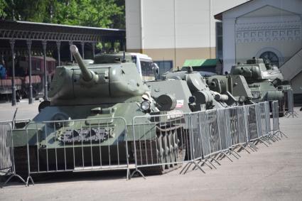 Московская область. Военная техника на территории музея техники Вадима Задорожного.