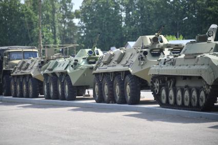 Московская область. БТР на территории музея техники Вадима Задорожного.