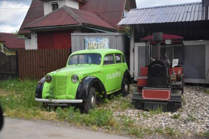 Ярославская область, г. Переславль-Залесский. Автомобиль Москвич-401.