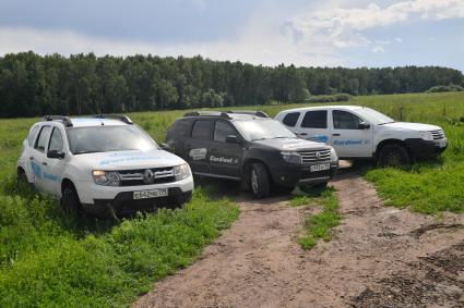 Московская область. Автомобили участников автопробега КП `Летняя перезагрузка`.