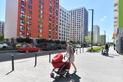 Москва, пос. Коммунарка. На территории ЖК `Скандинавия`.