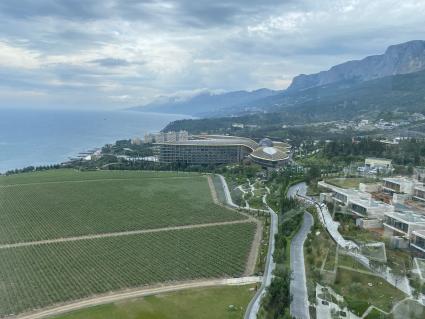 Крым. п.Понизовка. Центр винного туризма Winepark.