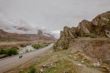 Кабардино-Балкарская Республика. Горная дорога.