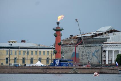 Санкт-Петербург. Ростральная колонна.