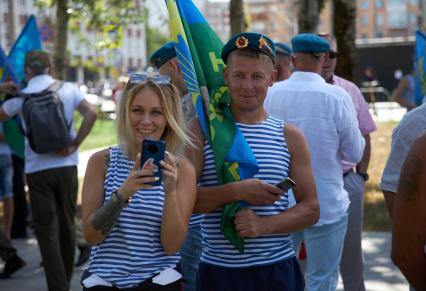 Пермь. Во время празднования Дня Воздушно-десантных войск России.