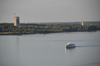 Пермь. Прогулочный пароход на Каме.