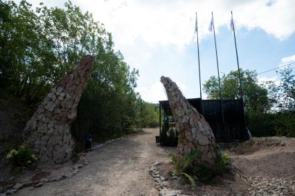 Ленинградская область, Путилово. Палеопарк `Путилово`.