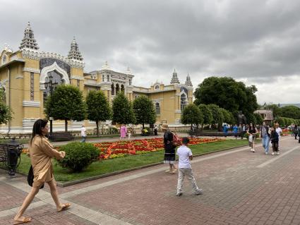 Кисловодск. Курортный бульвар.