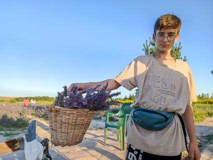 Нижегородская область. д.Зубаниха. Лавандовая ферма Ольги Юрочкиной.