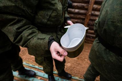 Ленинградская область. Военные учения мобилизованных резервистов.