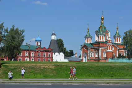 Московская область. г.Коломна. Воздвиженский собор Успенского Брусенского женского монастыря Коломенского Кремля.