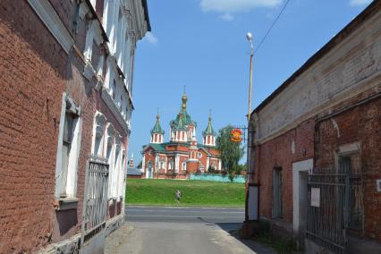 Московская область. г.Коломна. Воздвиженский собор Успенского Брусенского женского монастыря Коломенского Кремля.