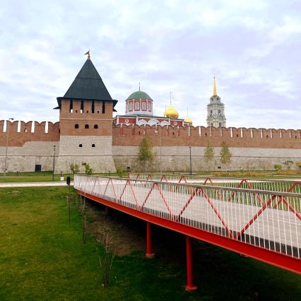 Тула. Тульский кремль и Казанская набережная.