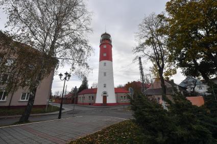 Балтийск. Маяк в городе Балтийске - самый западный маяк в России.