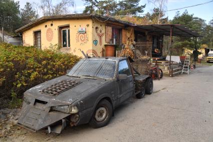 Балтийск. Заброшенный район  старого немецкого аэродрома времен ВОВ  на Балтийской косе.