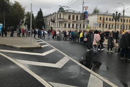 Ярославль. Церемония прощания с художественным руководителем Ярославского театра драмы, режиссером и актером Сергеем Пускепалисом.