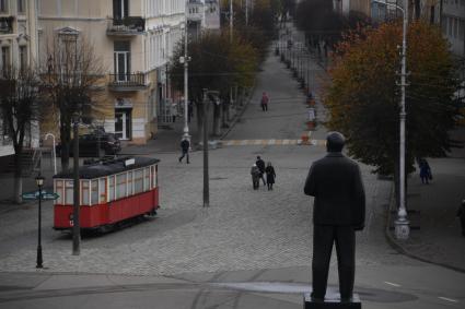 Калининградская область. Советск. Вид на одну из улиц города.