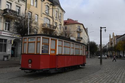 Калининградская область. Советск. Вид на одну из улиц города.