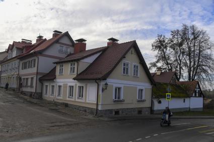 Калининградская область. Поселок городского типа Железнодорожный. Виды города.