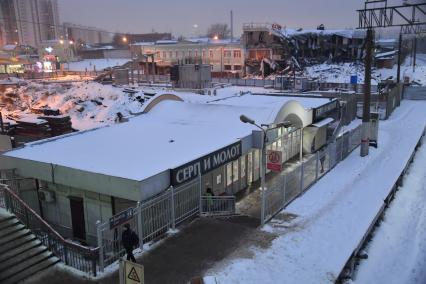 Москва. Станция `Серп и Молот` Горьковского направления МЖД.