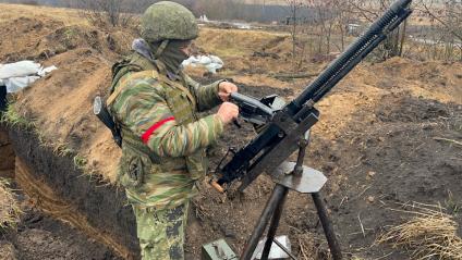 Луганская область. Сватовское направление. Лагерь одного из артиллерийских подразделений Западного военного округа.