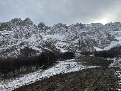 Северная Осетия. Алагирский район. Горы.