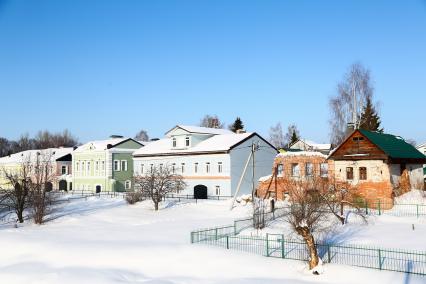 Ярославская область, с. Вятское. Дома на одной из улиц.