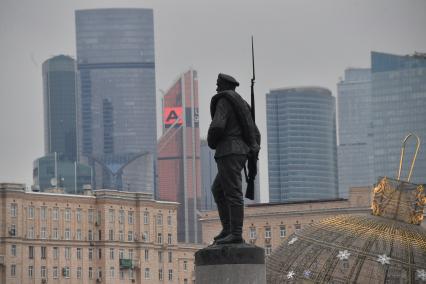 Москва.  Памятник Солдатам Первой Мировой Войны.