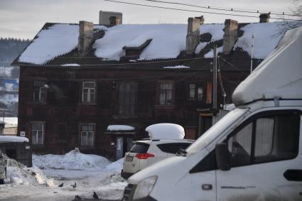 Мурманск. Жилой дом на одной из улиц города.