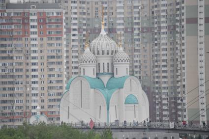 Московская область, Красногорск. Собор Святителя Николая в Павшинской пойме.