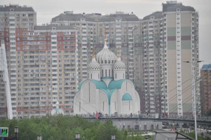 Московская область, Красногорск. Собор Святителя Николая в Павшинской пойме.