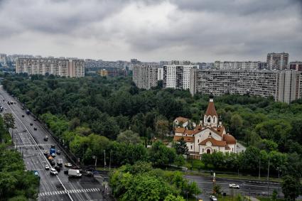 Москва.   Вид.