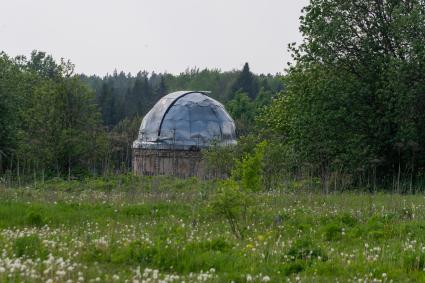 Кировская область. Деревня Безденежные.  Самодельная обсерватория, сделанная своими руками астрономом-любителем Виктором Одинцовым.