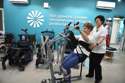 Москва. Первый в России симуляционный центр обучения навыкам профессионального ухода на территории Научно-практического геронтопсихиатрического центра.