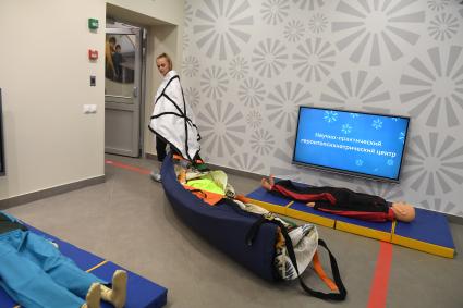 Москва. Первый в России симуляционный центр обучения навыкам профессионального ухода на территории Научно-практического геронтопсихиатрического центра.