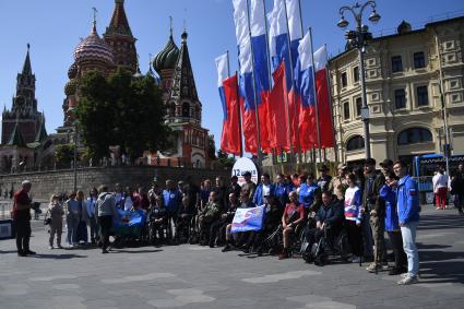 Москва. День празднования Дня России.