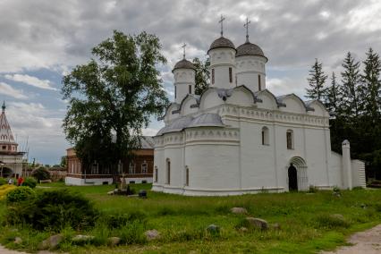 Владимирская область. Суздаль.    Ризоположенческий  монастырь.