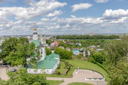 Владимирская область.  Владимир.   Панорама города.