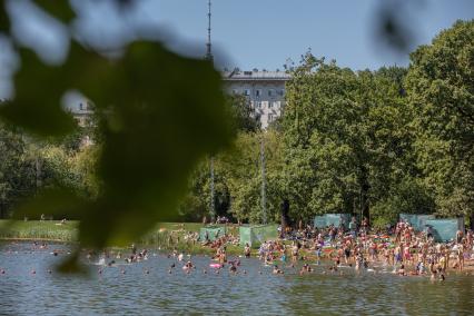 Жара в Москве